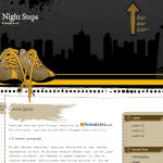 Blogger Templates Night Steps