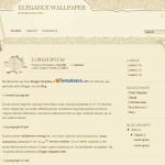 Blogger Templates Elegance Wallpaper