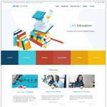 Blogger templates educational style